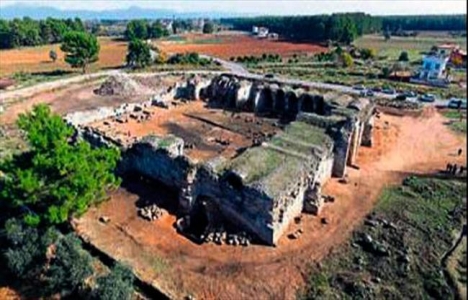 Evdirhan Kervansarayı'nın 1. etabında restorasyon çalışmaları başladı!