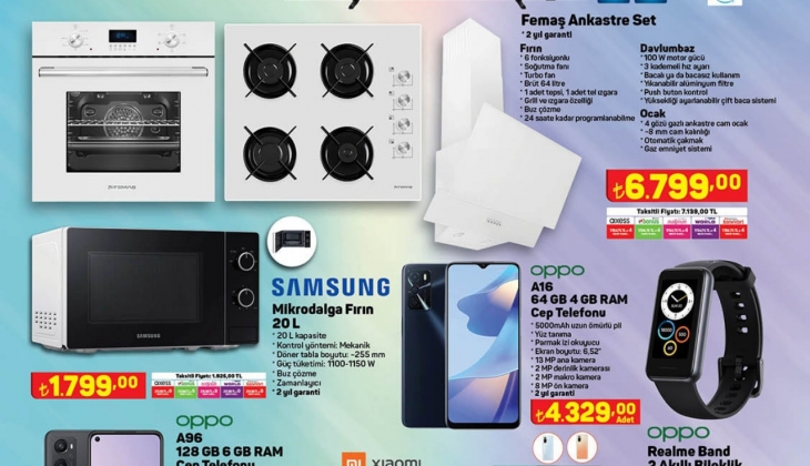 A101’den tüm müşterilerine çağrı! Ankastre set 6800 TL’ye, migrodalga fırın 1800 TL’ye, airfryer 3600 TL’ye düştü!