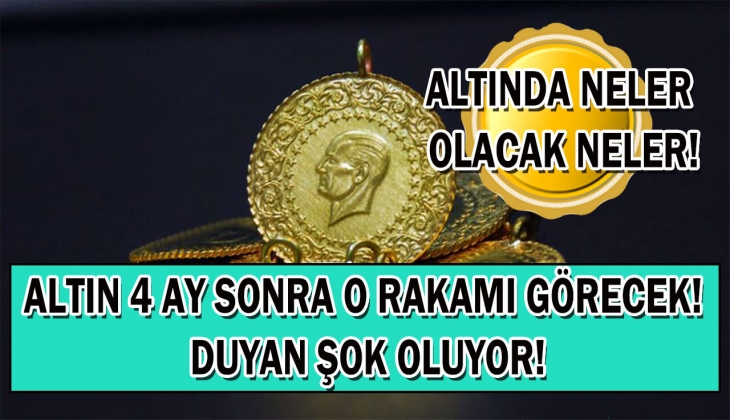 Altın 4 ay sonra o rakamı görecek! Gram altını olanlar hemen bakın! Her tahmini çıkan İslam Memiş'ten flaş açıklama!