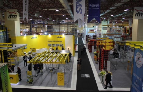 5. Uluslararası İskele Kalıp Fuarı'na müteahhitlerden ziyaret!