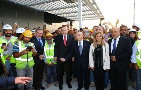 Kuveyt Uluslararası Havalimanı yeni terminal inşaatında inceleme!