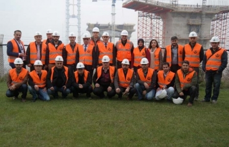 KOÜ İnşaat Mühendisliği öğrencileri Symbol AVM şantiyesini gezdi!