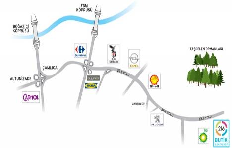 216 Butik Çekmeköy nerede? Taşdelen de yükseliyor!