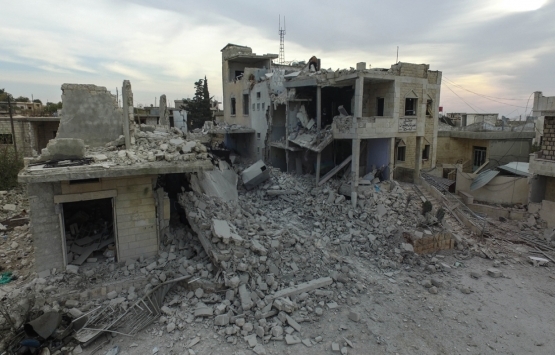 İdlib de rejim ve destekçisi Rusya nın yol açtığı yıkım büyüyor!