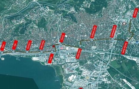 Kocaeli tramvayının güzergahı açıklandı!