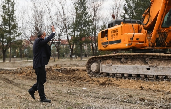 Kütahya Millet Bahçesi nin inşaatı başladı!