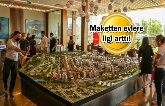 Ev almak isteyenler satış ofislerine akın etti!