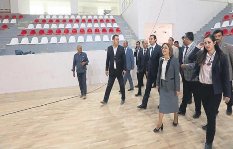 Gaziantep Şehreküstü'ye 800 kişilik spor salonu yapıldı!