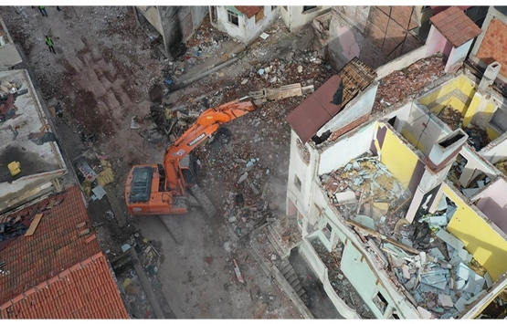 Kocaeli Cedit te yıkımlar başladı!