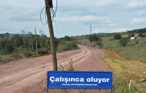 Kocaeli Sarışeyh-Davuldere yolu genişletiliyor!