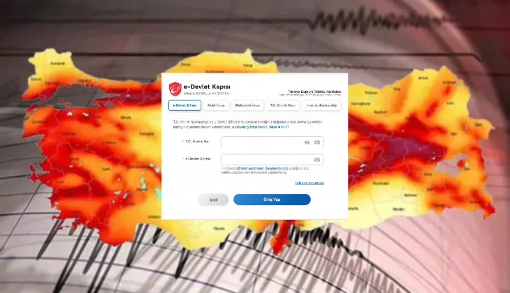 Evinin altında deprem fay hattı geçiyor mu? İşte e-Devlet deprem riski sorgulama ekranı!
