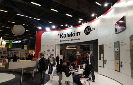 Kalekim teknik çözüm yaklaşımıyla BATIMAT Fuarı’nda!