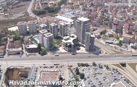 Lidya Flats Evleri'nin havadan yeni görüntüleri!