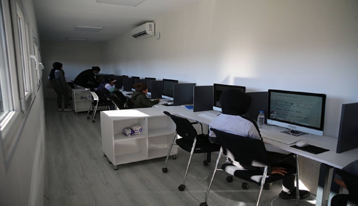 Malatya da bulunan konteyner kentte "Hayat İyi Yaşam Merkezi" açıldı