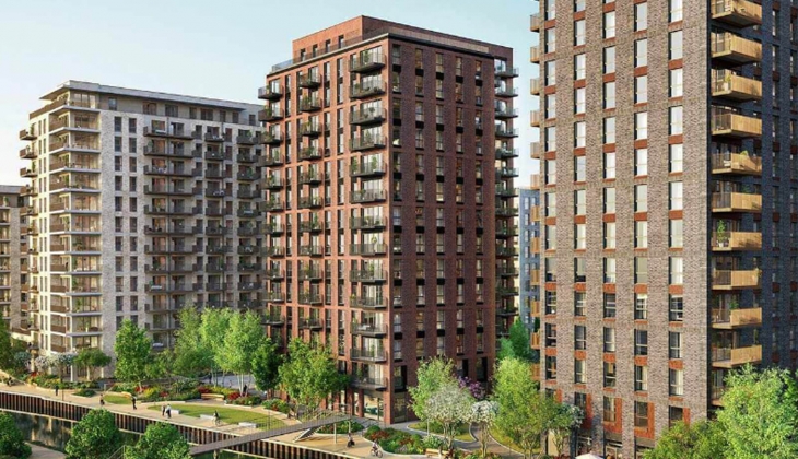 Waterview House'ta teslimler yıl sonunda! Londra'da nehir kenarında yaşam fırsatı!