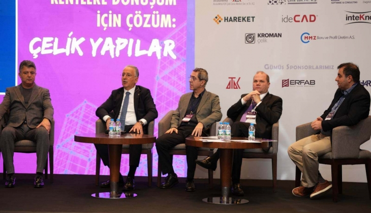 Deprem dirençli kentler için çelik yapı şart!