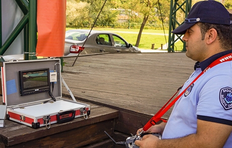 Başakşehir’de kaçak yapılar dron ile engellenecek!