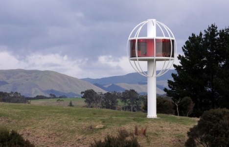 Yeni Zelanda'da inşa edilen Gök Küresi evler!
