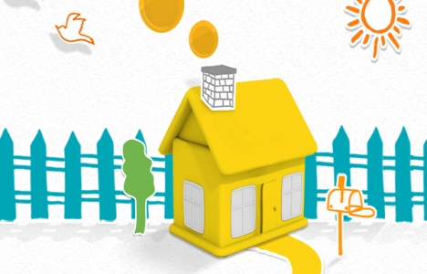 Vakıfbank'tan ayda 1.400 TL taksitle konut kredisi!