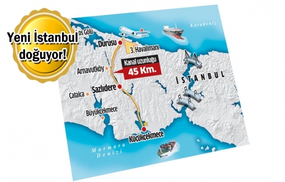 Kanal İstanbul'la değerlenen bölgeler!