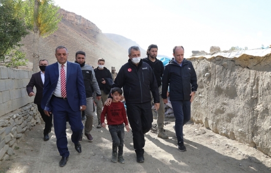 Van daki selde yıkılan konutların yerine yenileri inşa edilecek!