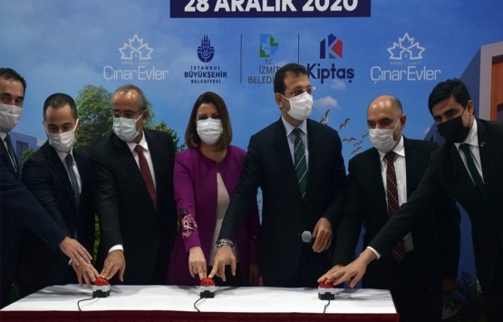 KİPTAŞ İzmit Çınar Evler'in temeli atıldı!