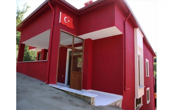 Ordu'da şehit evi yeniden inşa edildi!