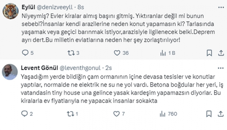 Tiny house tahliyeleri ortalığı karıştırdı! Mimardan Tarım arazilerinde işgale dur denmeli çıkışı!