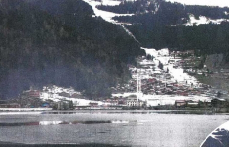 Uzungöl'de teleferik heyecanı!