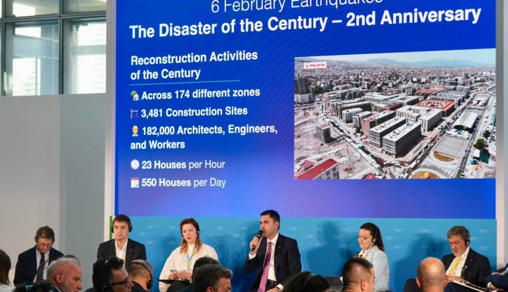 Bakan Kurum: Türkiye, Ukrayna nın yeniden inşasına destek için hazır!