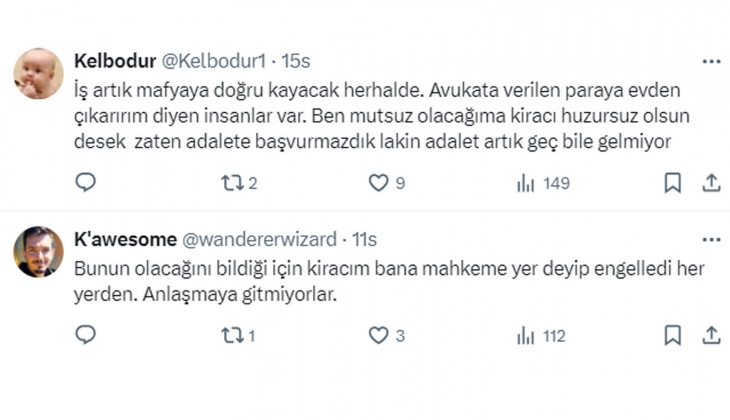 Avukattan ev sahiplerine tavsiye: Kiracılarınızla bir şekilde anlaşın mahkemeler bu konuya çözüm olmaktan çok uzak!