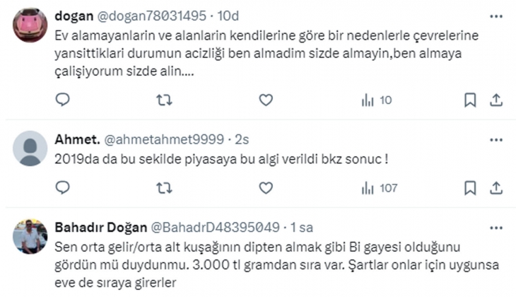Faizler düşünce konut fiyatları fırlamaz: 2021 Eylül ün bile gerisine düşer!