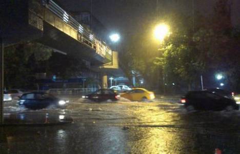 Ankara'da şiddetli yağış!