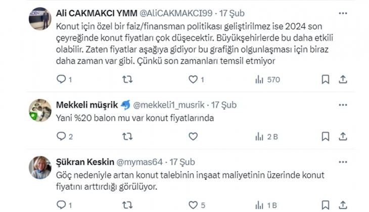 İnşaat maliyetleri katlandı, konut fiyatları yükselir mi? TCMB eski başekonomisti Tekrar değerlendirin dedi!