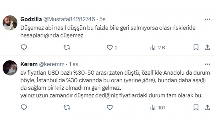 Tebernüş Kireçci: Konut inşaatları hız kesecek, şu anki konutlar daha da değerlenecek!