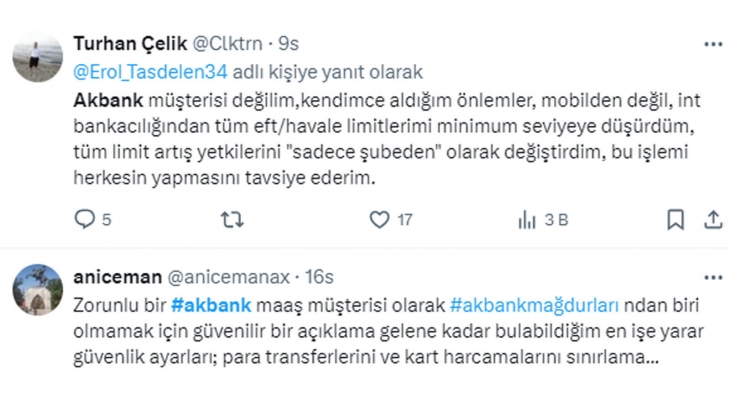 Akbank mağdurları seslerini duyurmaya çalışıyor: 650 bin TL konut kredisi çektik, başka hesaplara 350 bin TL gitti!