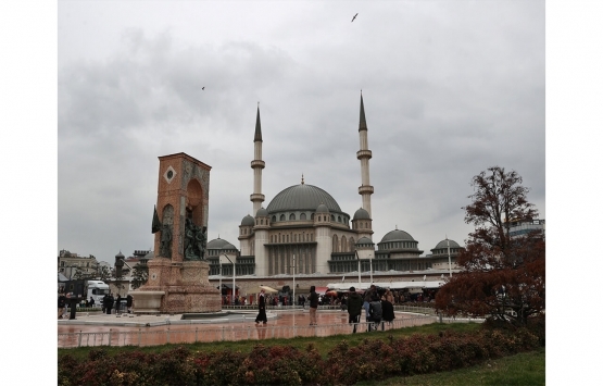 Taksim Cami nin inşaatında sona yaklaşıldı!