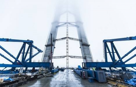 3. Boğaz Köprüsü inşaatında son durum!