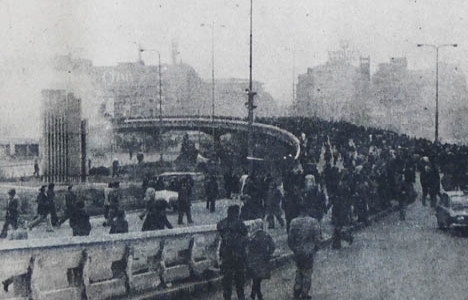 1975 yılında Aksaray Yeraltı Çarşısı tamamen yanmış!