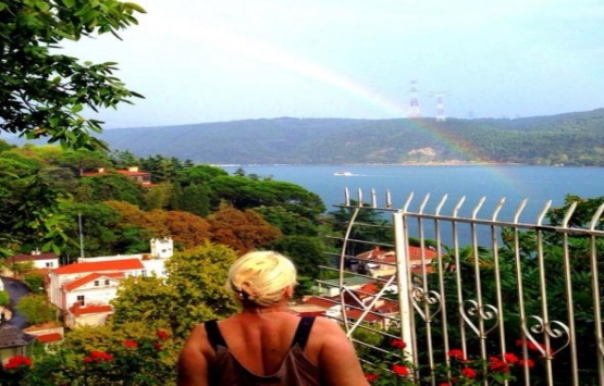 Şehrazat, Zekeriyaköy deki villasında bu manzaraya uyanıyor!