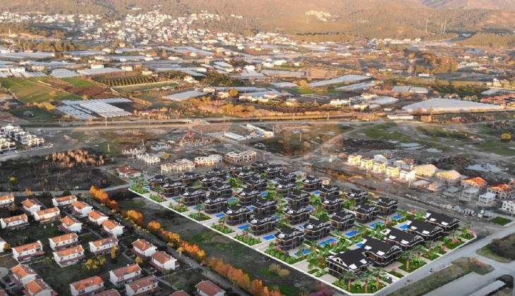 Fethiye Galaksi Villaları güncel fiyat listesi Nisan 2025!