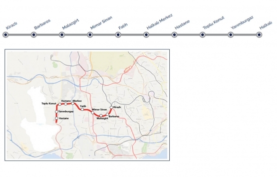 Kirazlı-Halkalı Metro Hattı nda çalışmalar 27 Mart ta yeniden başlıyor!