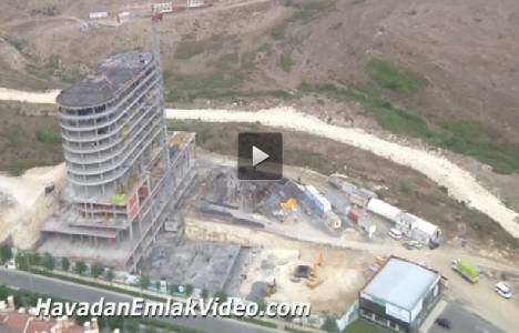 Bahçe City's Residence'ın en son havadan görüntüleri!