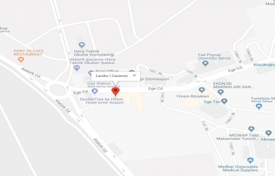 Landor Gaziemir konum!