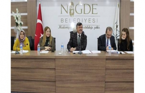 Niğde Belediyesi Şubat toplantısında imar konuşuldu!