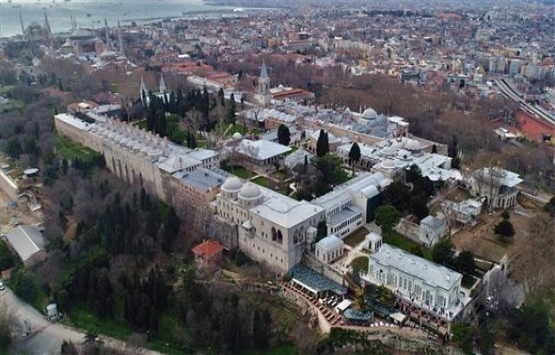 Topkapı Sarayı'nın restorasyonu havadan görüntülendi!