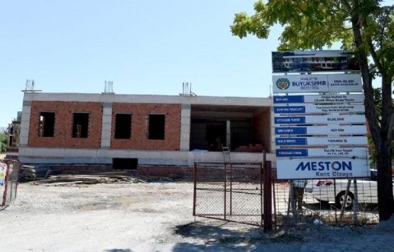 Malatya İtfaiye Merkezi inşaatı tam gaz!