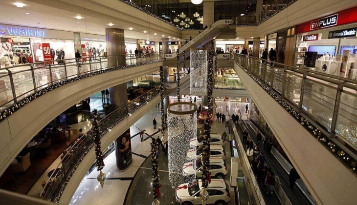 AVM metrekare verimlilik endeksi yüzde 75,6 arttı! AVM lerde kiralanabilir metrekare başına düşen ciro 13 bin 315 TL!