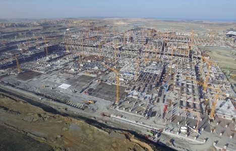 3. havalimanının yüzde 40 ı tamamlandı!