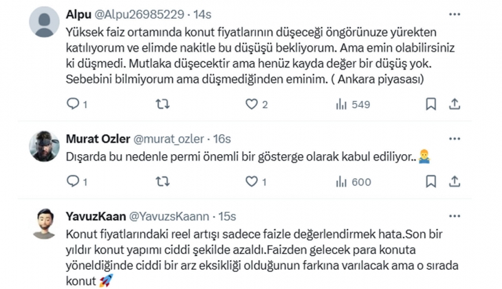 Yeni konut satışlarındaki artışa temkinli bakılmalı: Parası geçen yıl ödenen bir evin tapu devri yeni yapılmış olabilir!